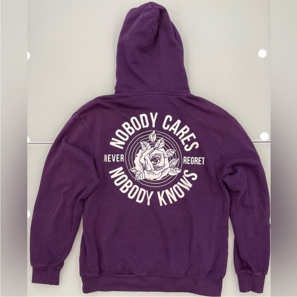 H&M “Nobody Cares” Hoodie - Picture 2 of 7